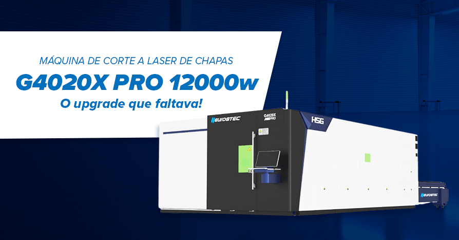 Mquina de Corte Laser de chapas G4020X PRO. O upgrade que faltava!